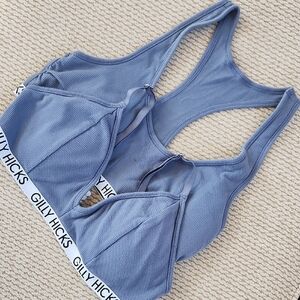 Gilly Hicks Blue Sports Bras